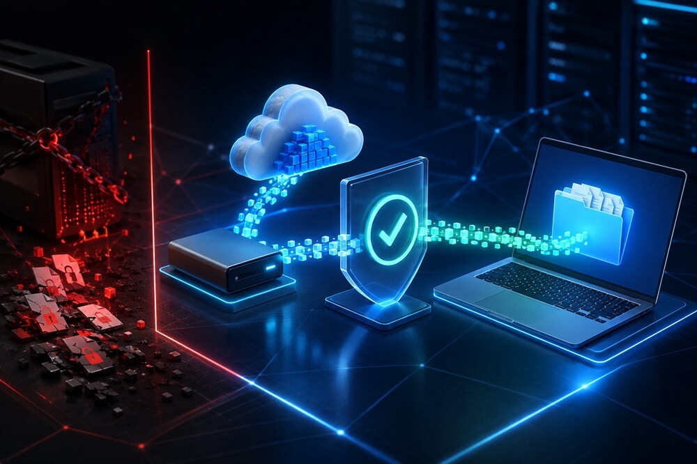 Bezpieczne przywracanie kopii po ataku ransomware