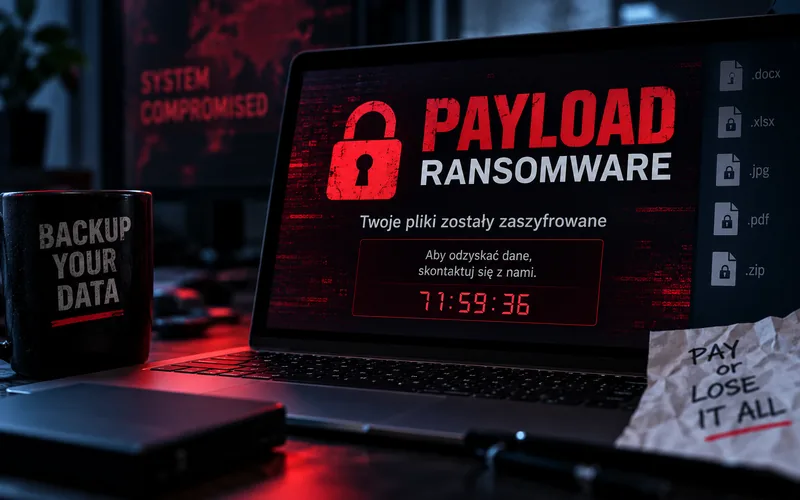 PAYLOAD ransomware – atak przez Active Directory bez szyfrowania plików